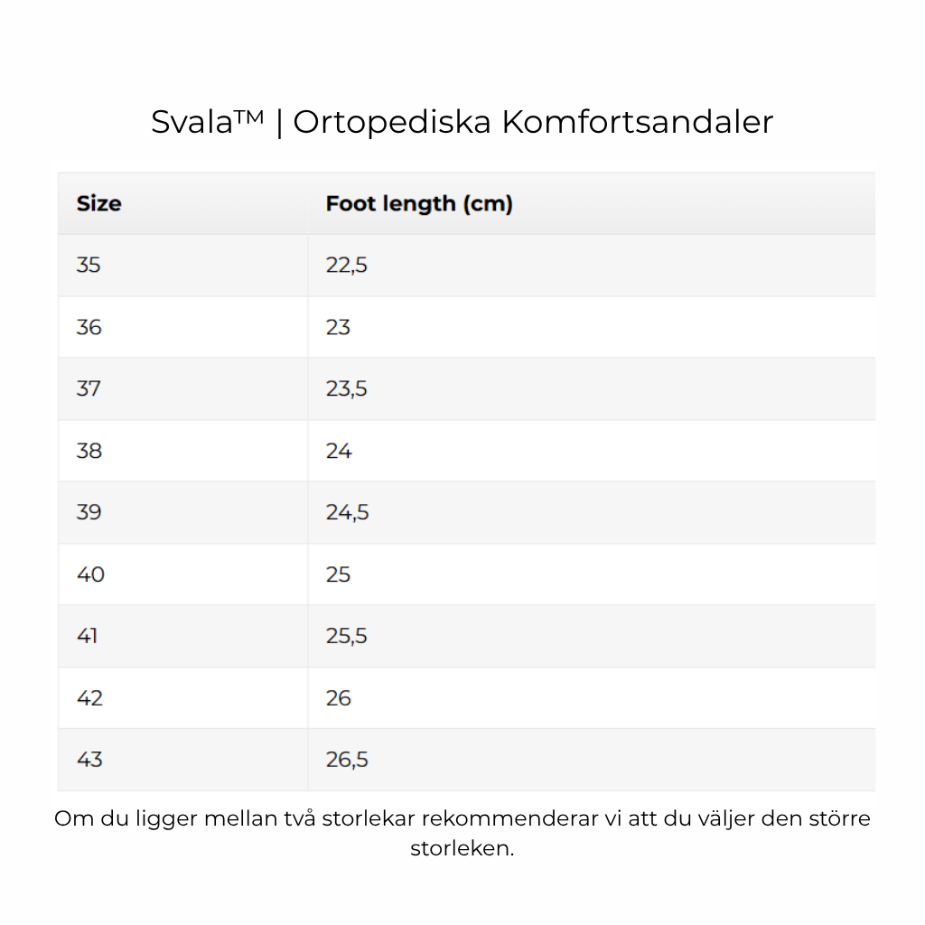 Svala™ | Ortopediska Komfortsandaler