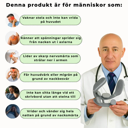 Nacktiva™ | Djup avslappning med värme för nacke & axlar