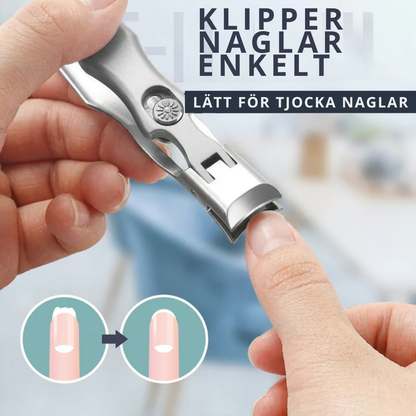 ErgoKlipp™ – Ergonomisk böjd nagelsax för tjocka naglar, inväxta naglar och enkel klippning
