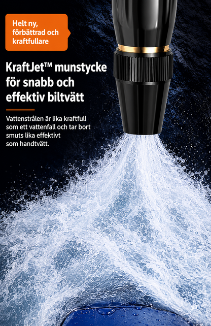 KraftJet™ Högtryckstvättspistol med gratis 5 meters slang och 4 kopplingar
