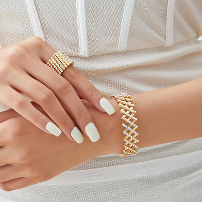DuoArmband™ omvandlingsbart ring- och armbandsmycke