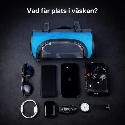 CycleMate™ – Vattentät Styreväska för Cykel med Praktisk Pekskärm