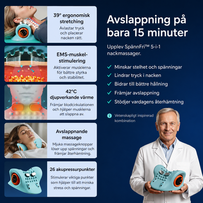 SpännFri™ | 5-i-1 Massageapparat