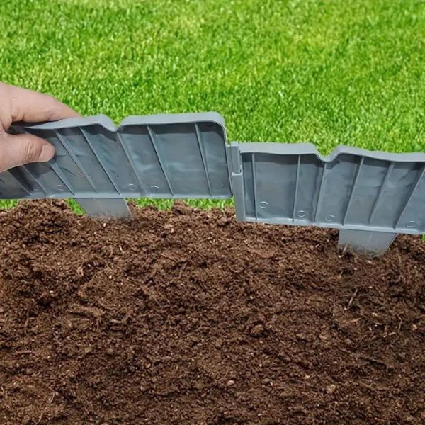 TrädgårdsKant™ – Dekorativ rabattkant i stenlook | Enkel installation