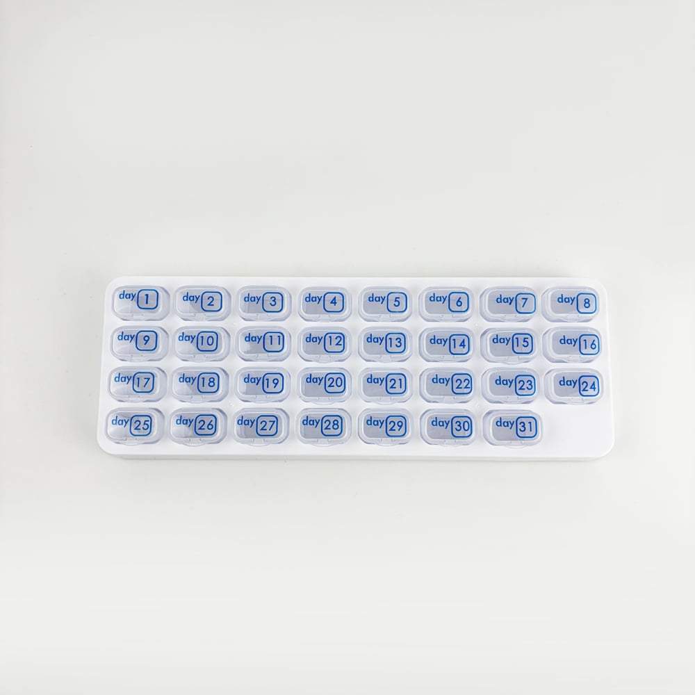 PillerKoll pillerbox vit