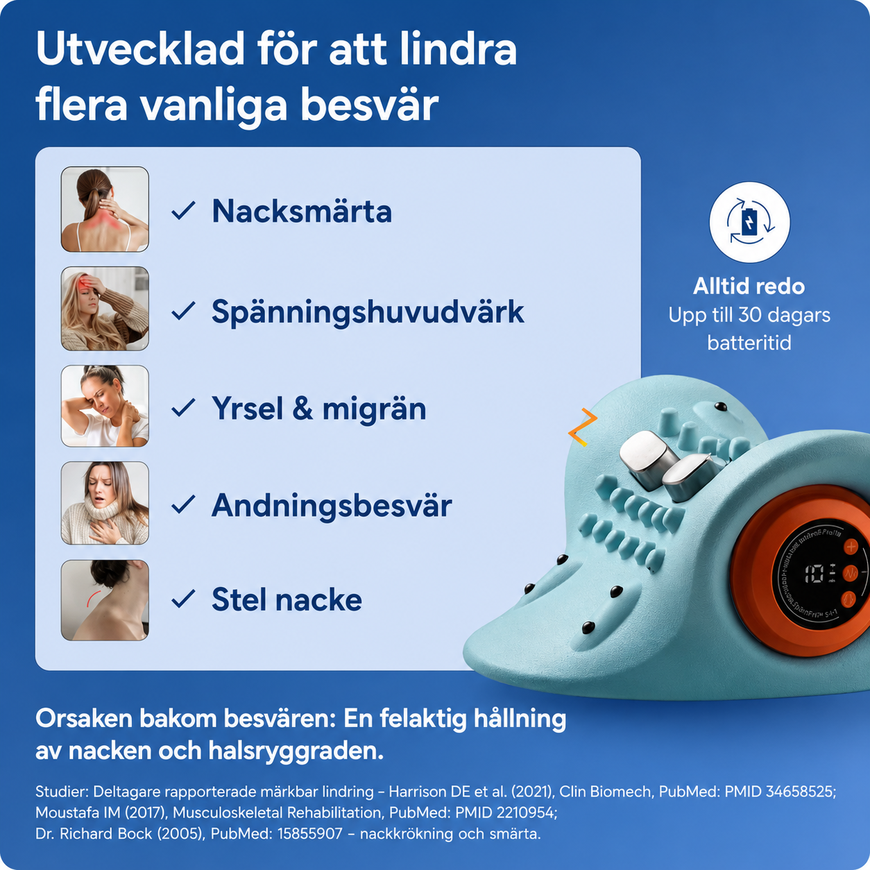SpännFri™ | 5-i-1 Massageapparat