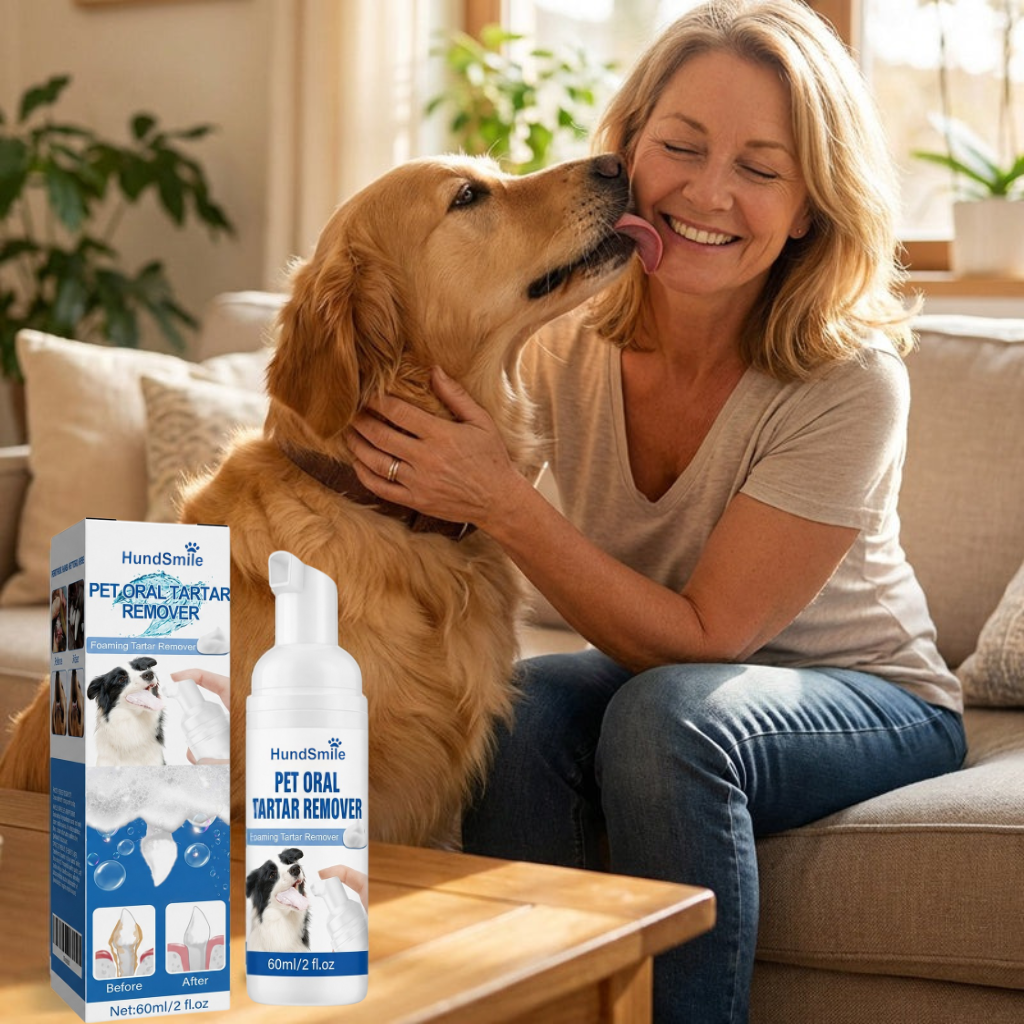 HundSmile™ skummande tandstensborttagare för husdjur