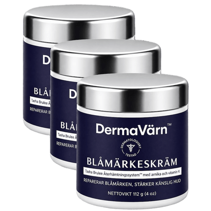 DermaVärn™ kräm | Minska synliga blåmärken med 95 % och återställ fast hud på 5 Dagar