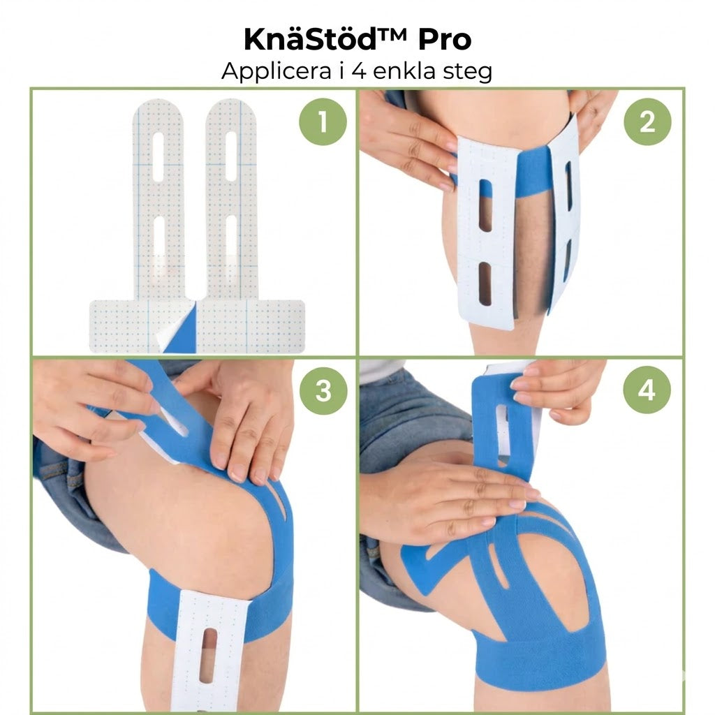 KnäStöd™ Pro – Smärtlindring och stabilitet i varje steg