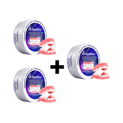 OptiKlar™ | Förbättra utseendet på ditt leende med 95 % på bara några minuter!