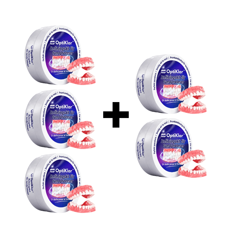 OptiKlar™ | Förbättra utseendet på ditt leende med 95 % på bara några minuter!