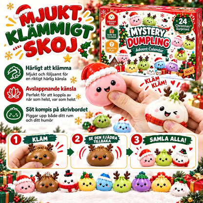 JullyKid™ Squishy Adventskalender – 24 överraskningar