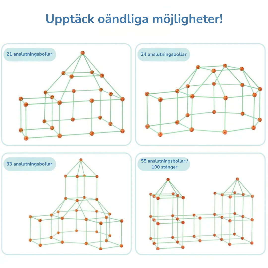LekFort™ | Bygg ert eget äventyrsuniversum hemma