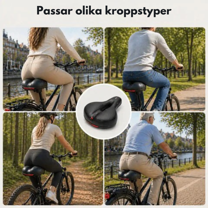 KomforSadel™ Slipp sadelvärk – cykla bekvämt från första kilometern