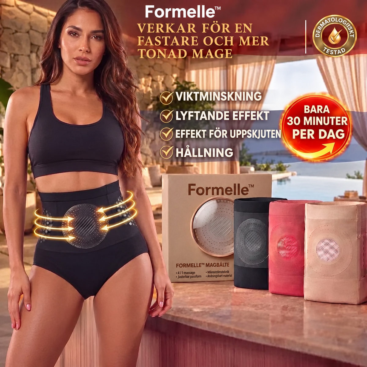 Formelle™ Shaping-shorts | Formande shorts för en slät siluett under kläderna