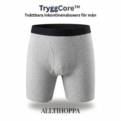 TryggCore™ | Ser ut som vanliga boxers. Skyddar som inget annat.