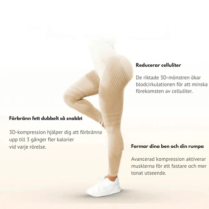 CirkuForm™ Leggings | Leggings som aktivt motverkar celluliter