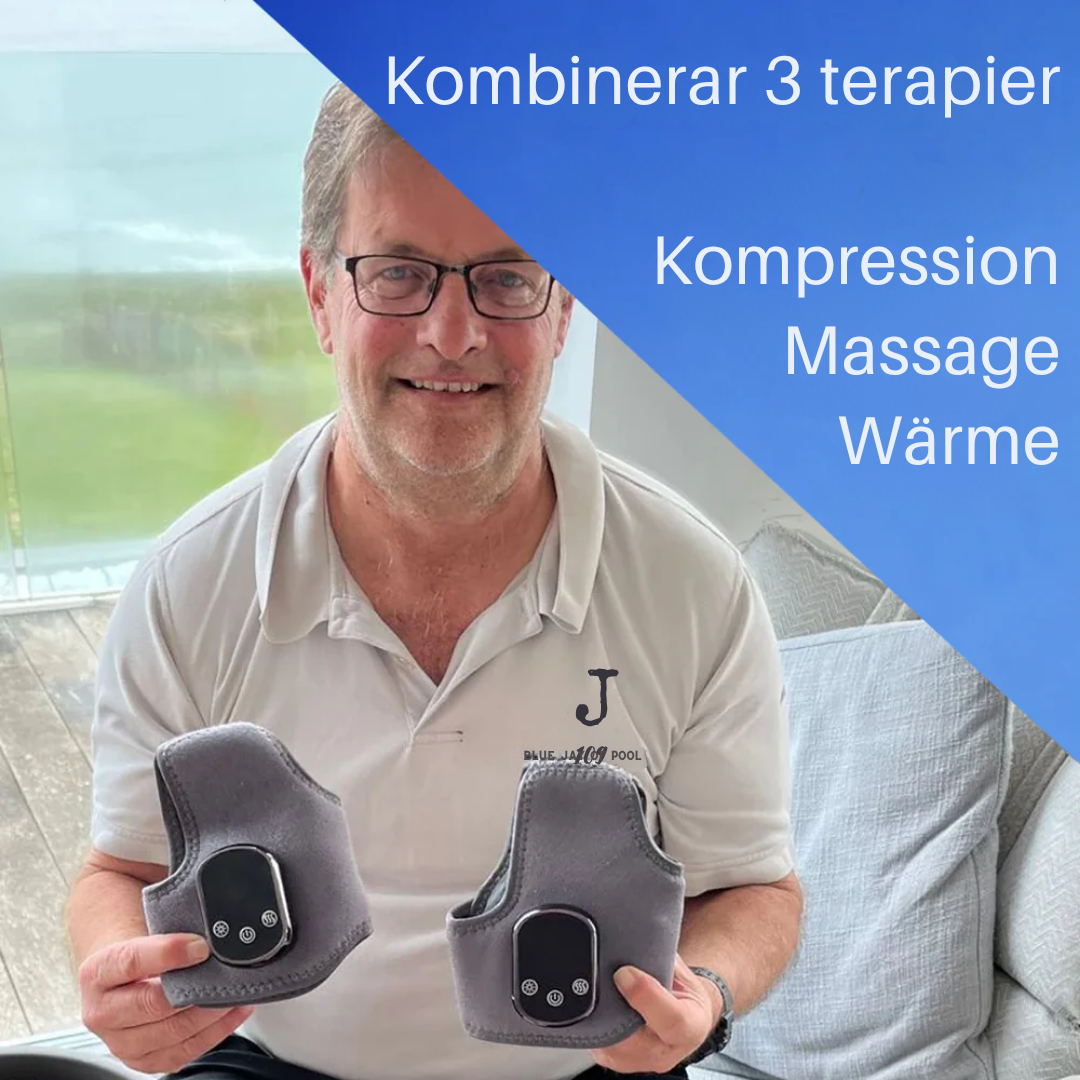 AnkelLugn™ 3-in-1 fotmassageapparat – märkbar lindring redan efter första användningen
