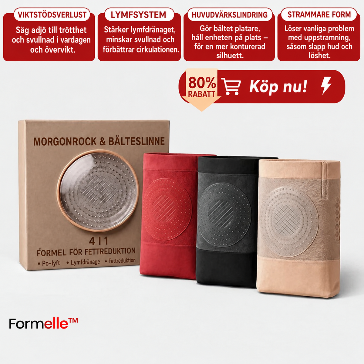 Formelle™ Shaping-shorts | Formande shorts för en slät siluett under kläderna
