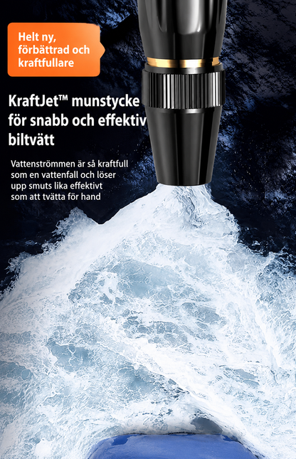 KraftJet™ Högtryckstvättspistol med gratis 5 meters slang och 4 kopplingar