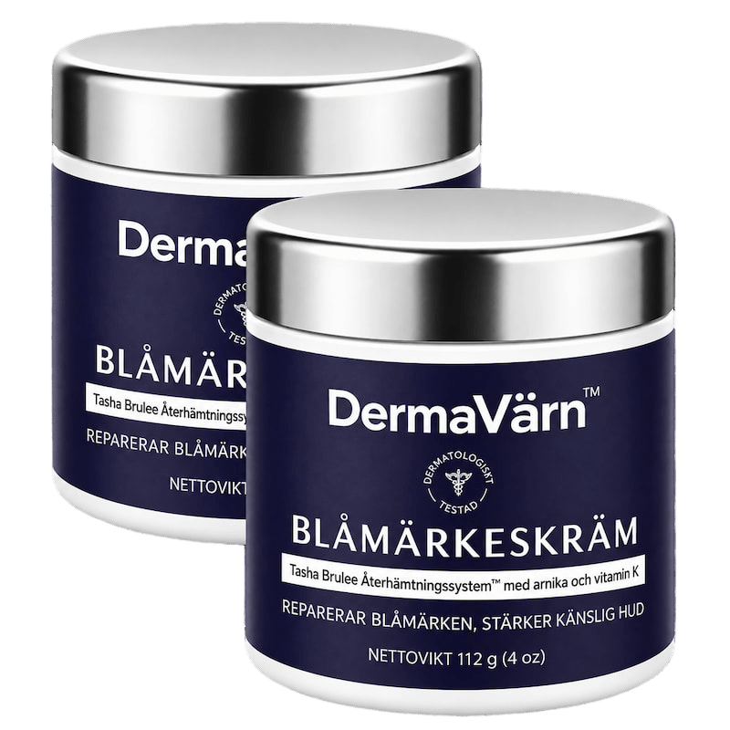 DermaVärn™ kräm | Minska synliga blåmärken med 95 % och återställ fast hud på 5 Dagar