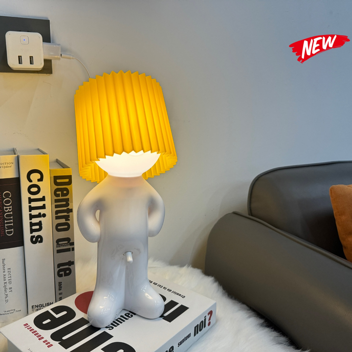Lillbusen™ – BoyLamp: Charmig liten dekorativ LED-pojklampa
