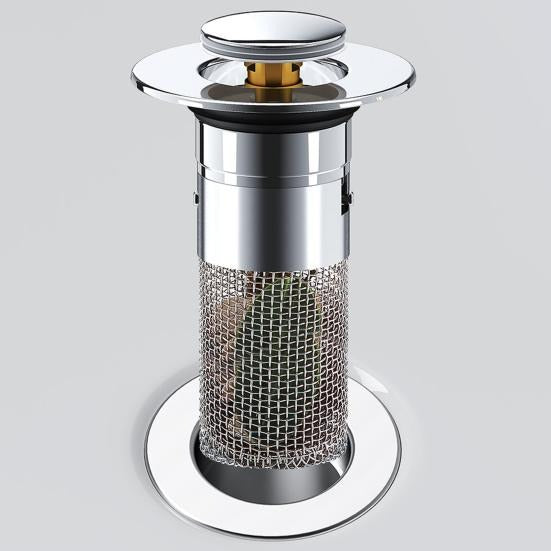 KlarFlöde™ Pop-Up Avloppsstopp med Filter