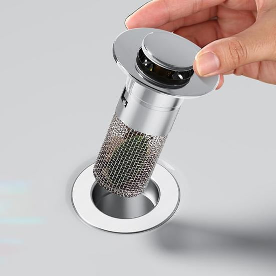 KlarFlöde™ Pop-Up Avloppsstopp med Filter