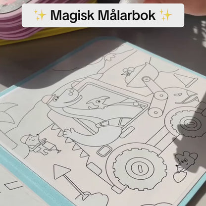 Magila™ Magisk vattenmålarbok