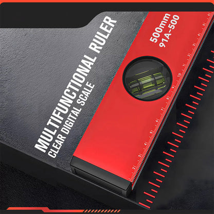 NivåPro™ Multifunktionellt magnetiskt vattenpass – Digital LCD & hög precision perfekt för bygg och DIY